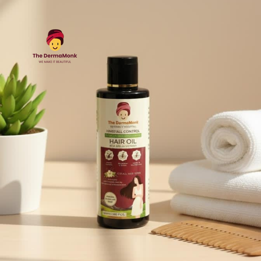 The Derma Monk Hairfall Control Hair Oil (100ml)