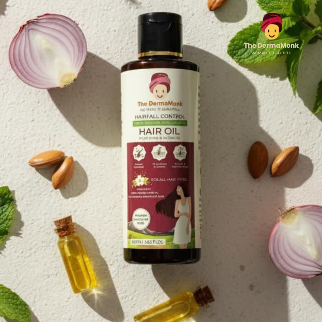 The Derma Monk Hairfall Control Hair Oil (100ml)