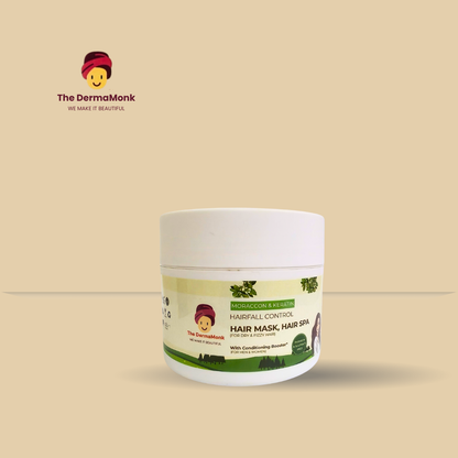 The Derma Monk Moroccan & Keratin Hairfall Control Hair Mask (200gm)