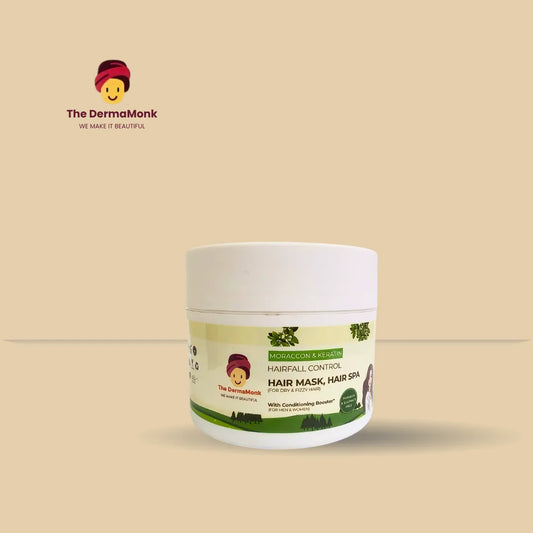 The Derma Monk Moroccan & Keratin Hairfall Control Hair Mask (200gm)