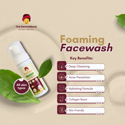 The Derma Monk Foaming Facewash (150ml)