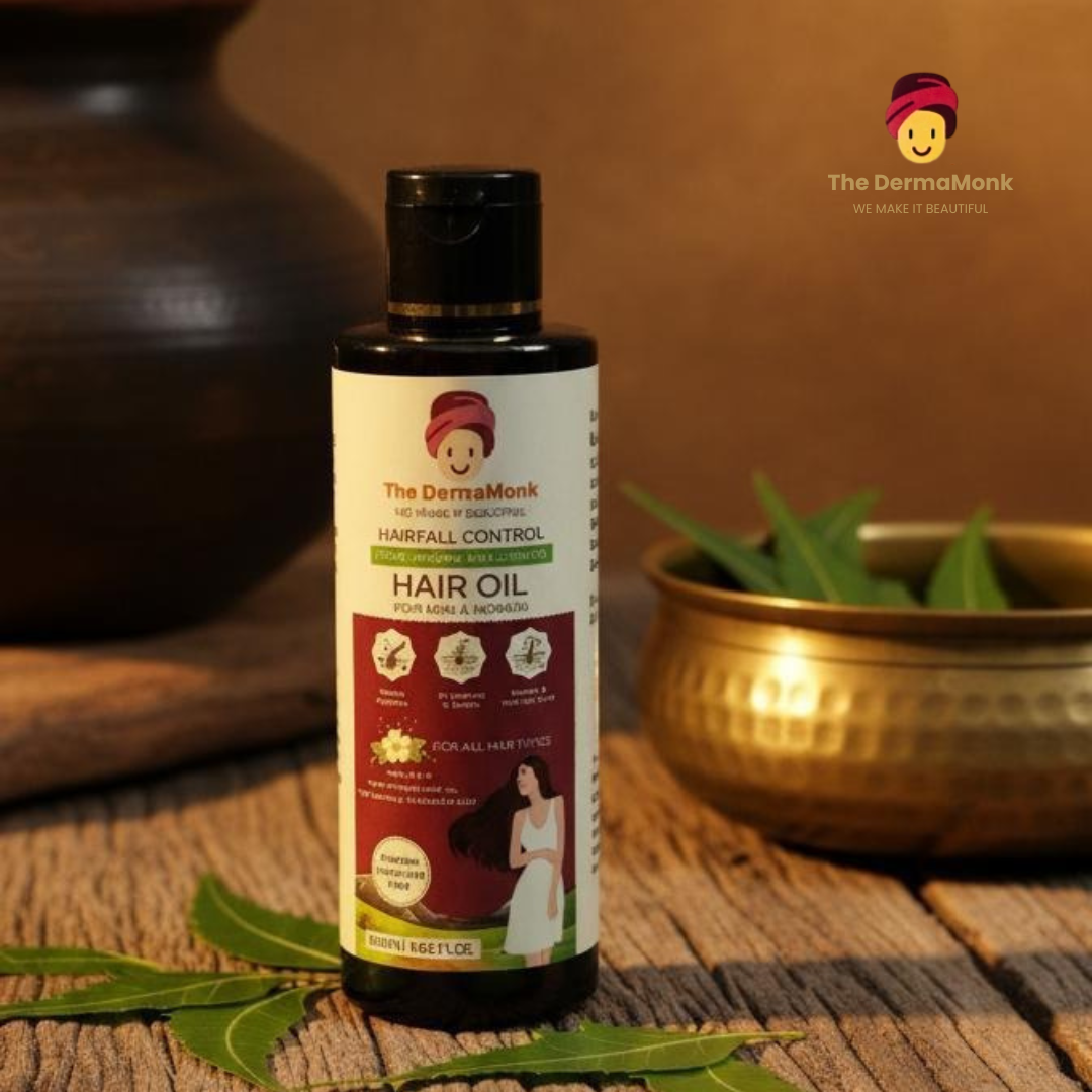 The Derma Monk Hairfall Control Hair Oil (100ml)