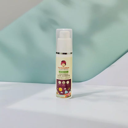 The Derma Monk Vitamin E Anhydras Sunscreen SPF 50 PA+++ (30 gm)